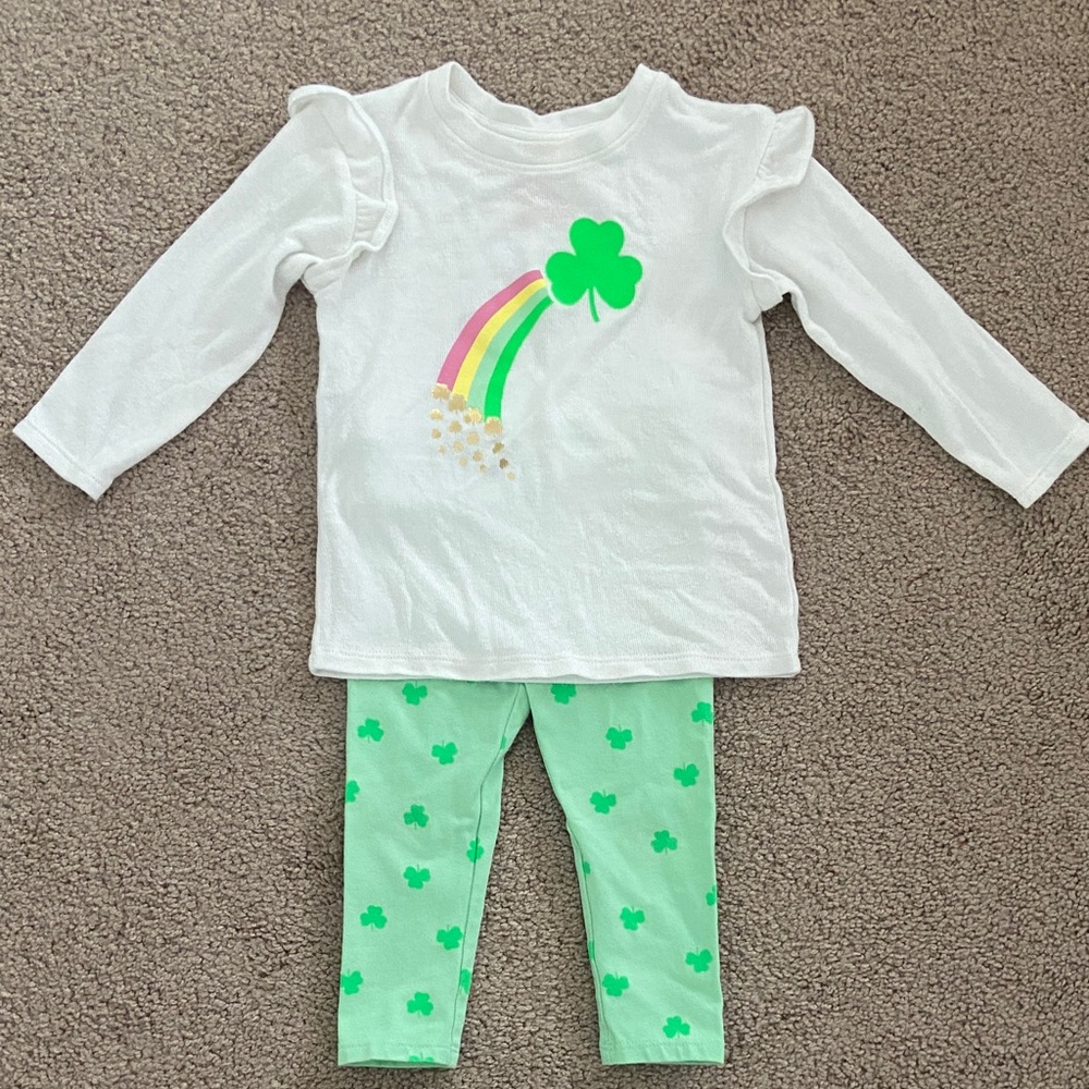 Cat & Jack - St. Patrick’s 2pc Outfit